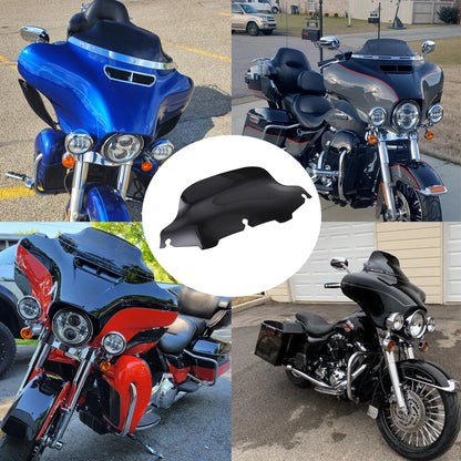 8" Wave Windshield Windscreen Fit for Harley Touring Electra Street Glide 96-13
