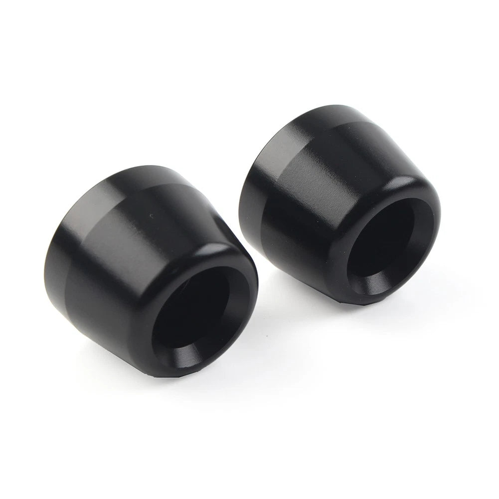 Handlebar Grips Bar End Slider Cap Fit YAMAHA YZFR1 YZF-R1 2015-2023 2016 Black