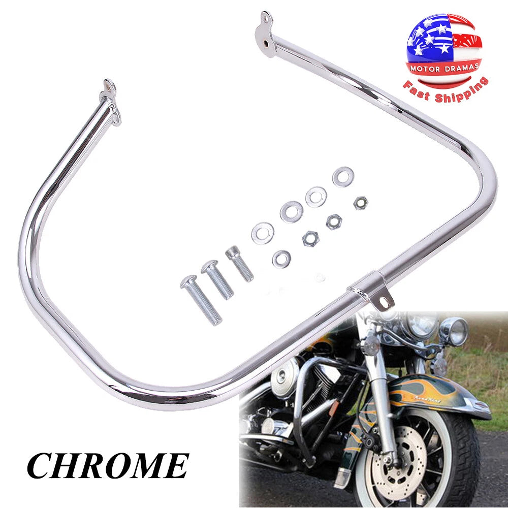 Engine Guard Crash Bar For Harley Road King Electra Street Tri Glide FLHTK 09-23