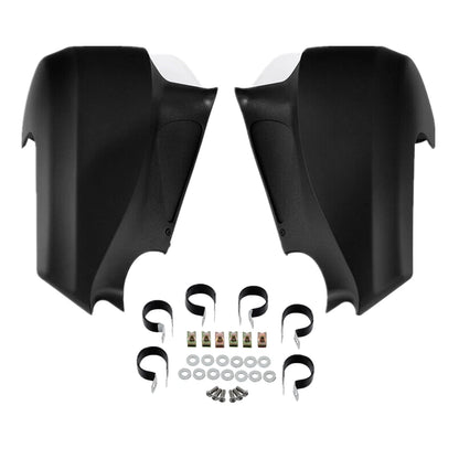 Matt Black Lower Vented Fairing Fit For Indian 2016-2018 Chieftain Dark Horse US