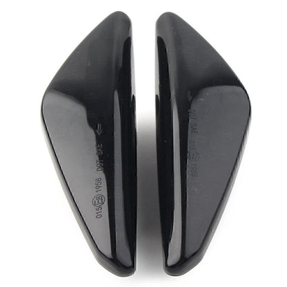 Dynamic LED Side Marker Turn Signal Light For BMW F25 E70 E71 X3 E72 X5 X6 Black