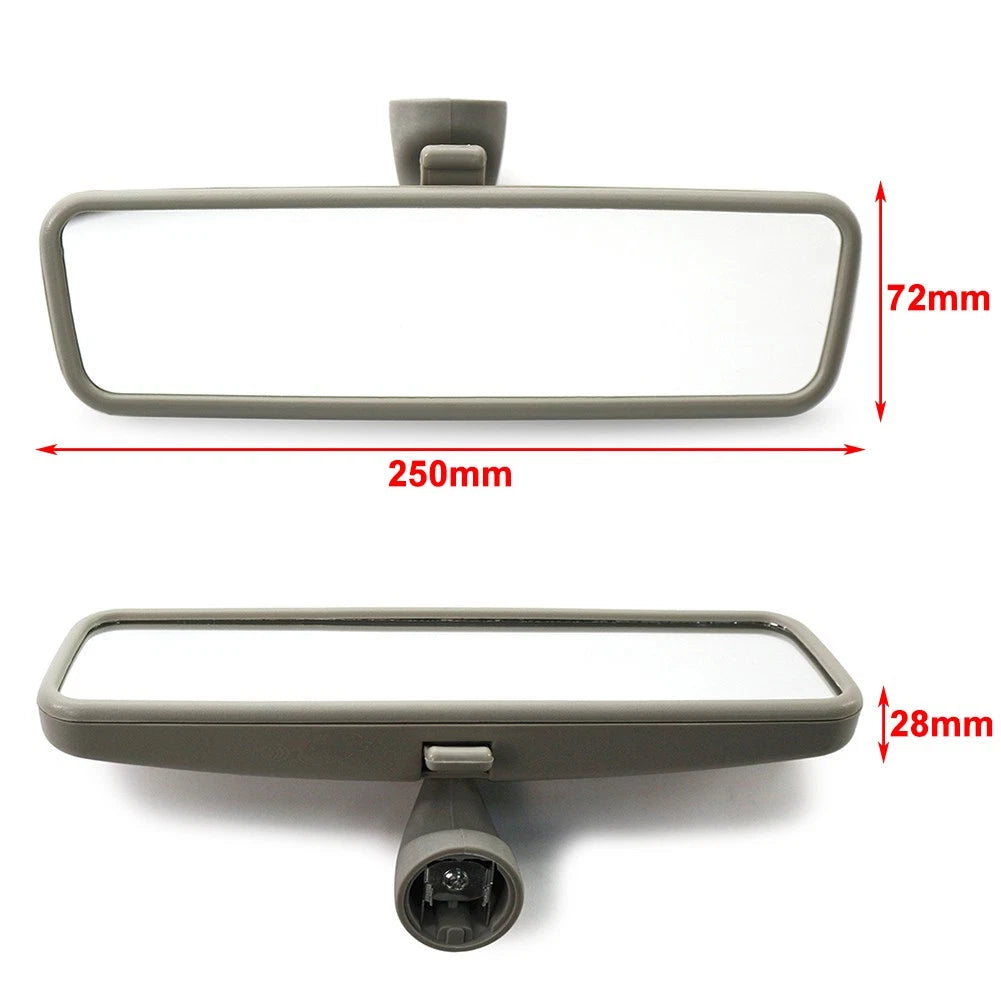 Interior Inner Rear View Rearview Mirror Fit VW Bora Jetta Golf Passat B5 Gray