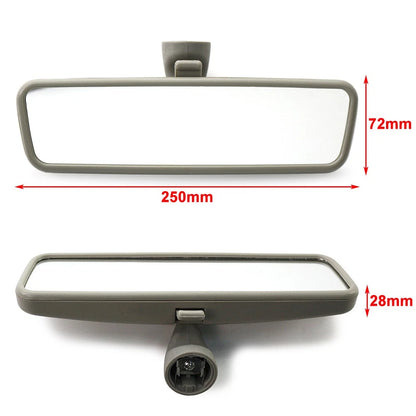 Interior Inner Rear View Rearview Mirror Fit VW Bora Jetta Golf Passat B5 Gray