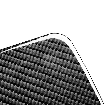Carbon Fiber Interior Dashboard Storage Box Trim For Toyota Tundra 14-21 US