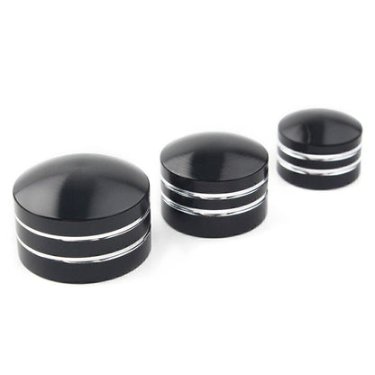11mm Inner Schrauben Motor Bolt Topper Caps Cover Fit Harley Dyna V-Rod Black