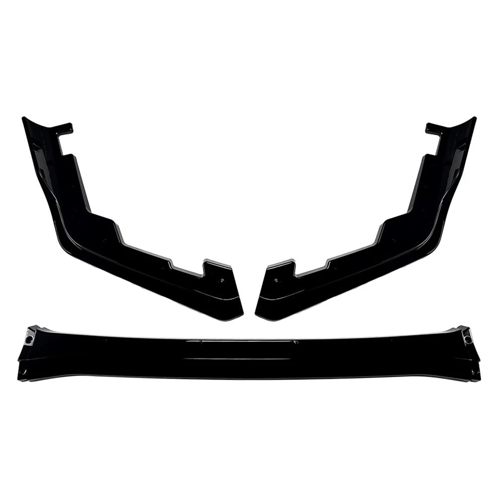 Carbon Fiber Pattern Front Bumper Lip Splitter For Subaru WRX STI 2015-2021