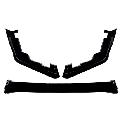 Carbon Fiber Pattern Front Bumper Lip Splitter For Subaru WRX STI 2015-2021