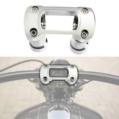 4" Handlebar Riser Clamp Kit Fit For Harley Breakout Street Bob 2018-24 1.25"Bar