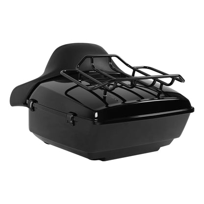 King Trunk Pad Rack Plate Docking Fit For Harley Touring Road Glide King 2014-Up