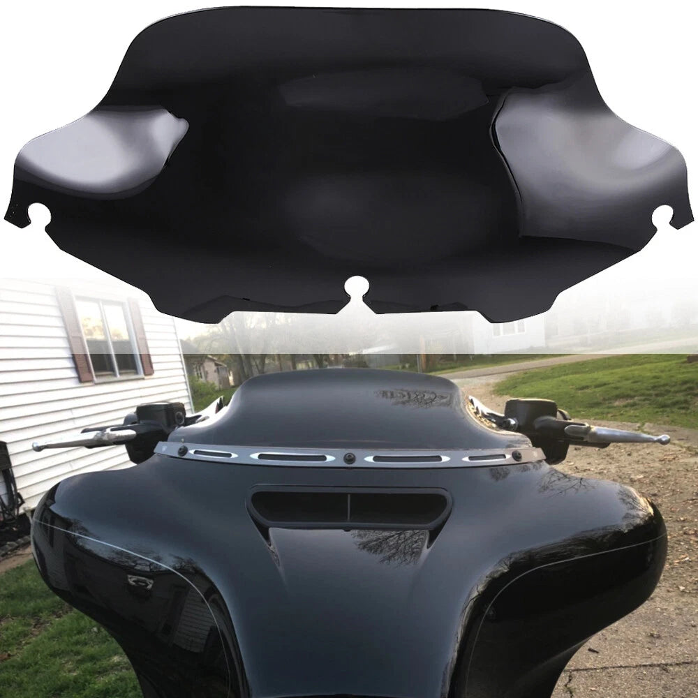 8" Wave Windshield Windscreen For Harley Touring Electra Street Glide FL 1996-13