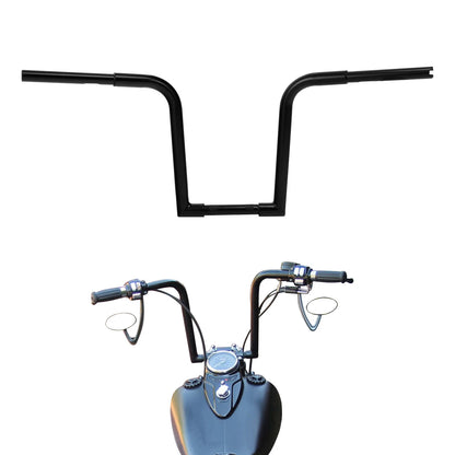 14" Rise Ape Hangers Bars 1-1/4" Fat Handlebars Fit For Harley Touring Sportster