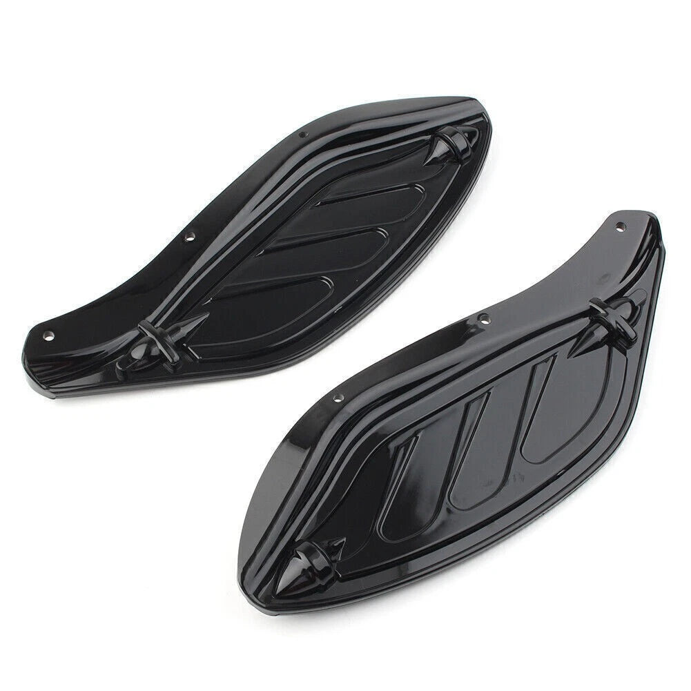 Side Wing Windshield Air Deflector Fit Harley Touring FLHR FLHT CVO 96-13 ab