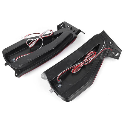 LED Rear Bumper Lamps Brake Tail Light Fog Lamp Fit Toyota Fortuner 2015-2017