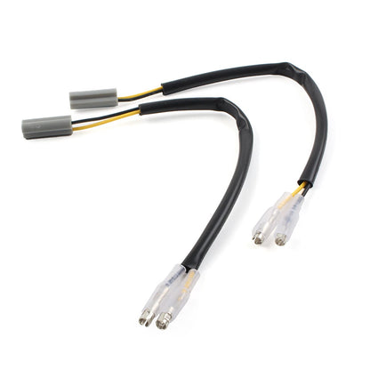 2pcs Turn Signal Marker Wire Adapters Plug Connectors Leads Fit YAMAHA Indicator