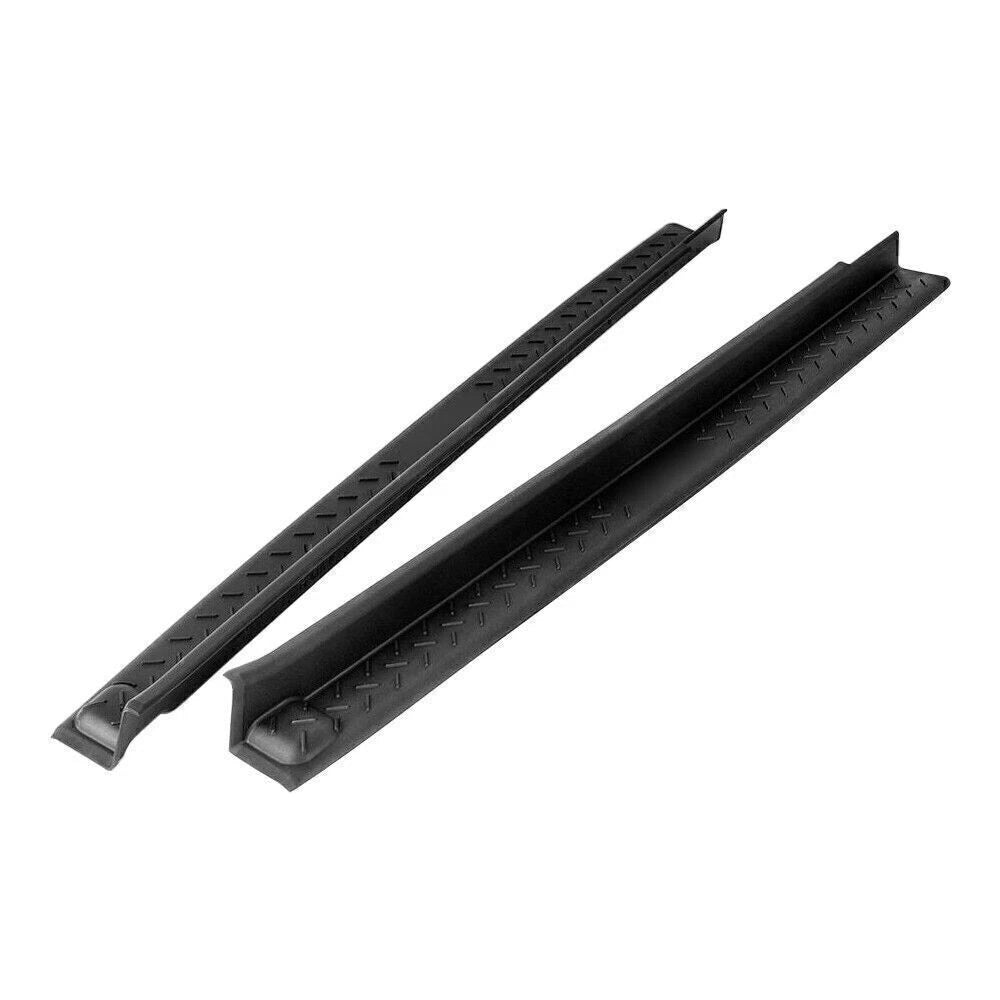 2-Door Car Cover Step Front Door Sill Entry Guard Kit For Jeep Wrangler JK 07-17