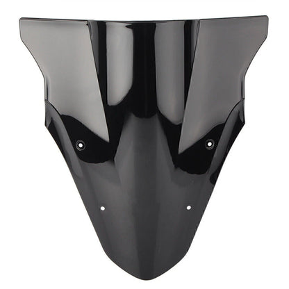 For KAWASAKI ER-6F ER650F Ninja 650 2012-2016 Windshield Windscreen Black