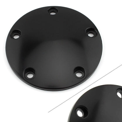 Black Domed Timing Points Cover for Harley Twin Cam Softail Dyna Touring 1999-17