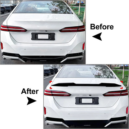 PSM Style Rear Trunk Spoiler Wing For BMW 5 Series I5 G60 M60 2024-2025