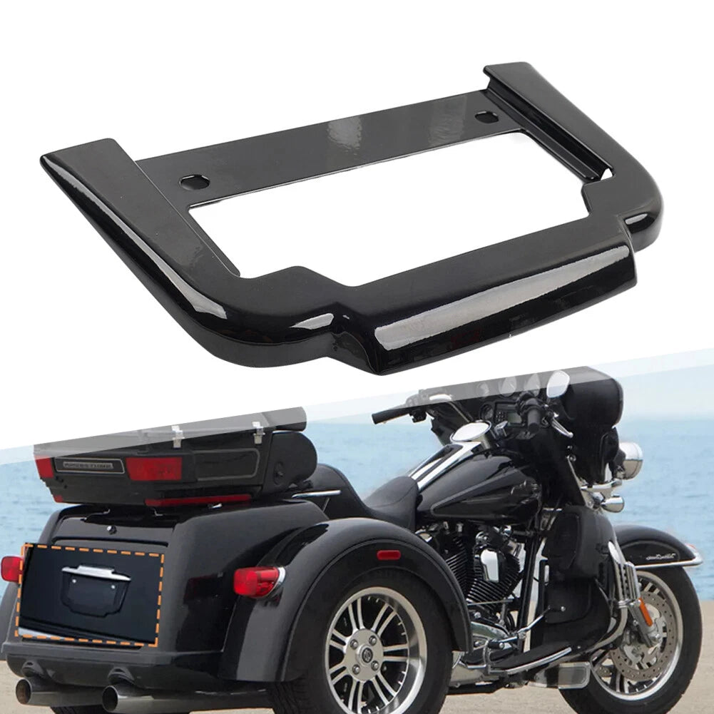 Black Rear License Plate Frame Mount For Harley Tri Glide Ultra Classic 2011-up