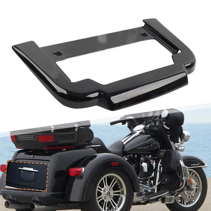 Black Rear License Plate Frame Mount For Harley Tri Glide Ultra Classic 2011-up