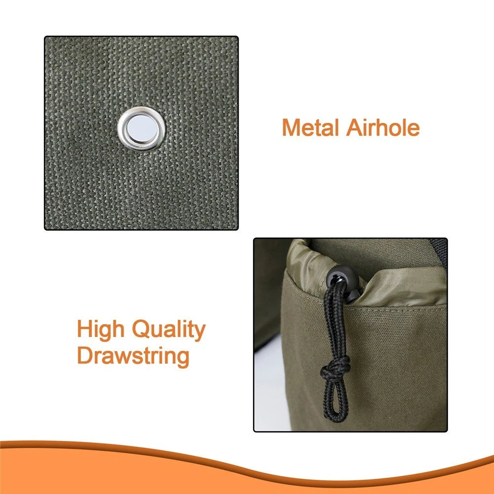 Canvas Motorcycle Side Tool Saddle Bags for Harley BMW Yamaha Honda Kawaski