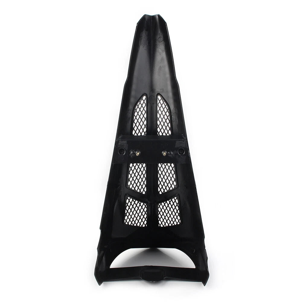 Tall Chin Spoiler Scoop Stretched For Harley Street Road Glide 2014+ Gloss Black