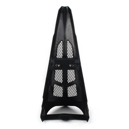 Tall Chin Spoiler Scoop Stretched For Harley Street Road Glide 2014+ Gloss Black