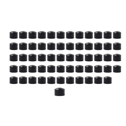 60X Engine Screw Bolt Cover Kit For Harley Dyna Softail Touring Road Glide Black