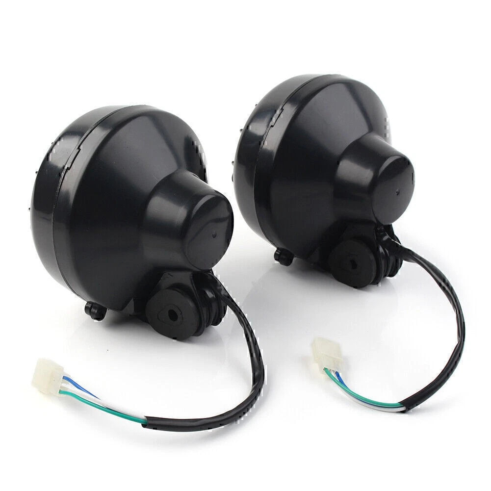 1Pair Lens Grill Headlight Lamp For Yamaha Banshee 1987-2006 2005 ATV 4 Wheel US