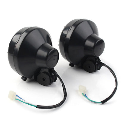 1Pair Lens Grill Headlight Lamp For Yamaha Banshee 1987-2006 2005 ATV 4 Wheel US