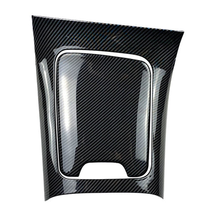 ABS Central Console Gear Shift Panel Trim For for Benz C-Class W206 Carbon Fiber