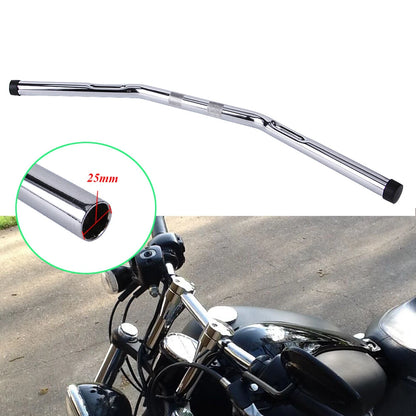 1'' 25mm Motorcycle Handlebars Drag Bars Iron For Harley Honda Yamaha Ducati USA