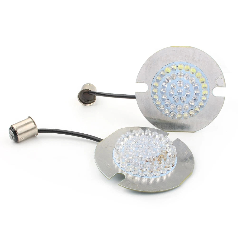 1157 LED Turn Signal Light Indicator Inserts fit Harley Electra/Road Glide