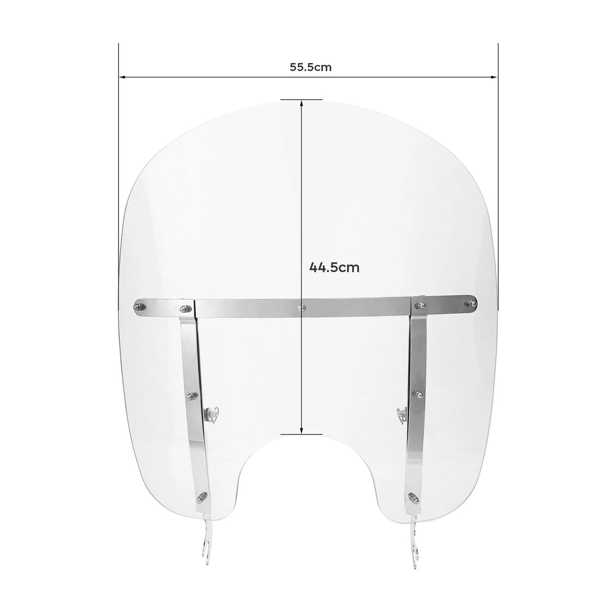 Windscreen Windshield Fit For Harley Heritage Softail Fatboy Classic FLSTC 00-17