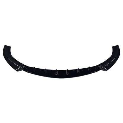 Glossy BLK Front Bumper Lip Splitter For Benz E-Class W213 E63 Sport Model 16-19