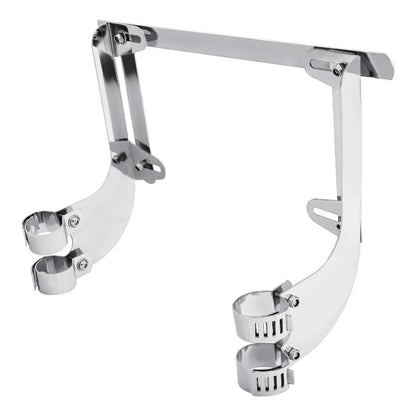 39mm Windshield Screen Bracket Fit For Harley Sportster XL883 1200 Dyna Chrome