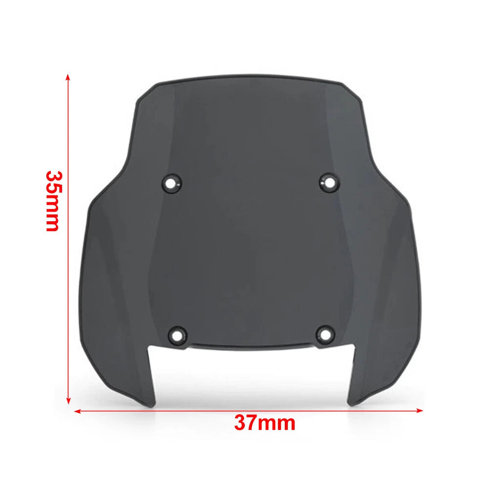 For PAN AMERICA 1250 S 21 Windshield Windscreen Front Deflector Protector Black