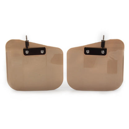 Air Wing Windshield Deflector Mirror Mount For Honda GL1800 F6B Motorcycle Tan