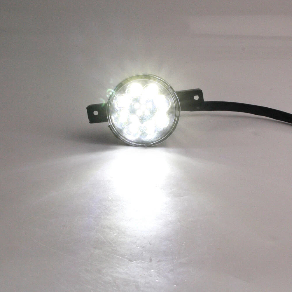 LED Headlight Lamp 3 wires For ATV Quad 110 125CC Taotao Coolster Gokart Pair US