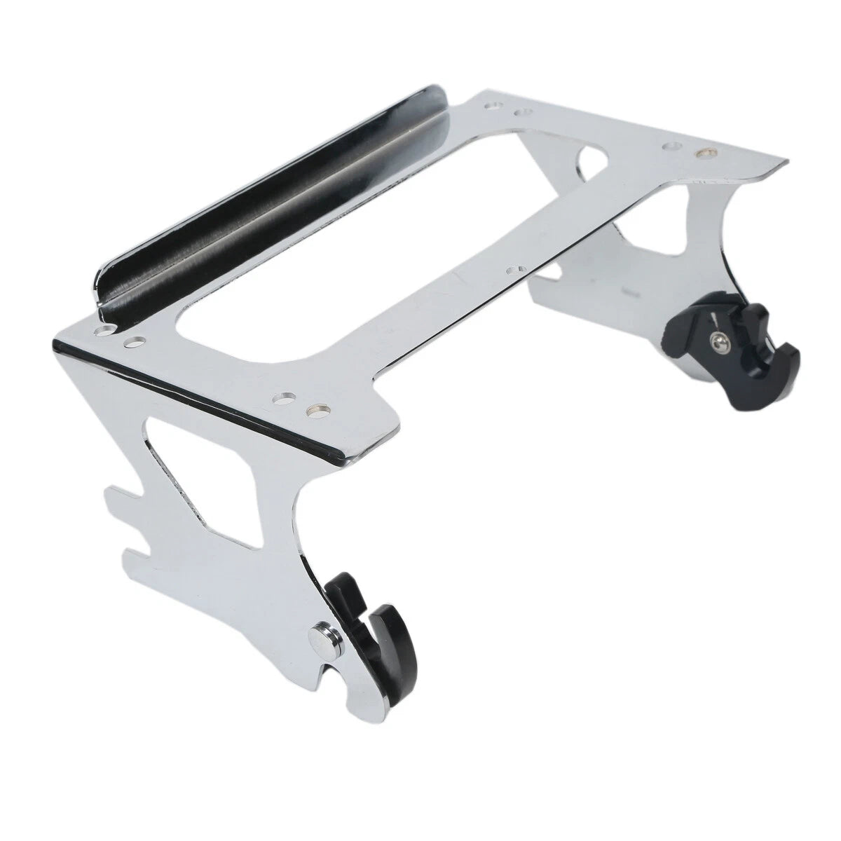 2-Up Pack Luggage Rack+Docking Kits Fit For Harley Touring FLHR FLTR 97-08