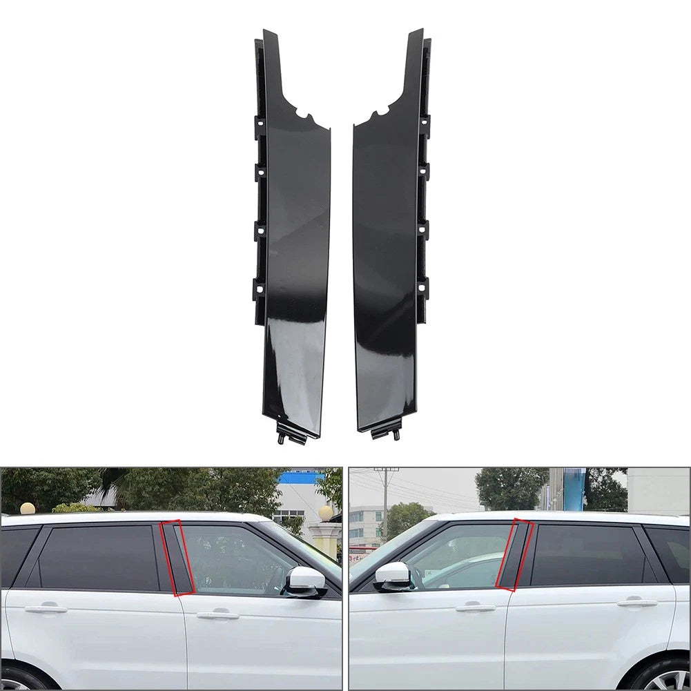 1Pair Front Door Finisher Pillar For Land Rover Range Rover Sport 2014-2022