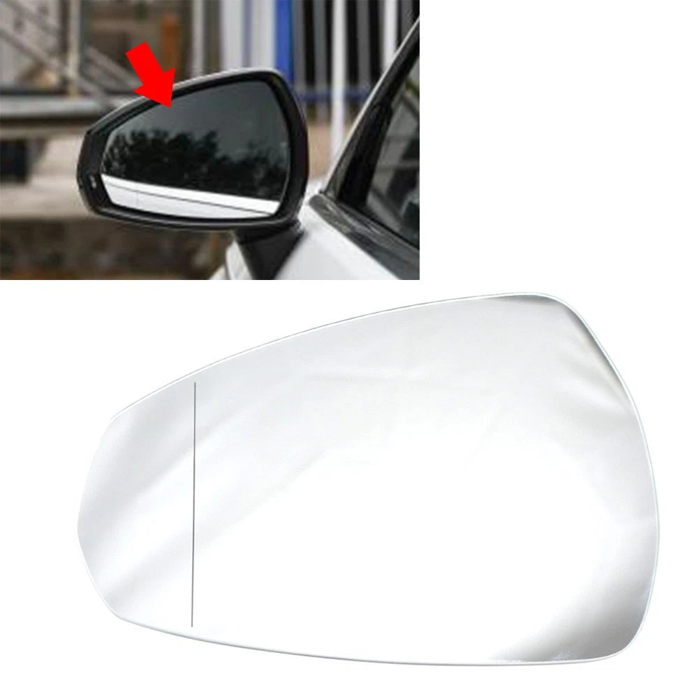 1 Pcs  Car Front Left Outside Mirror Glass For AUDI A3 2014-2020