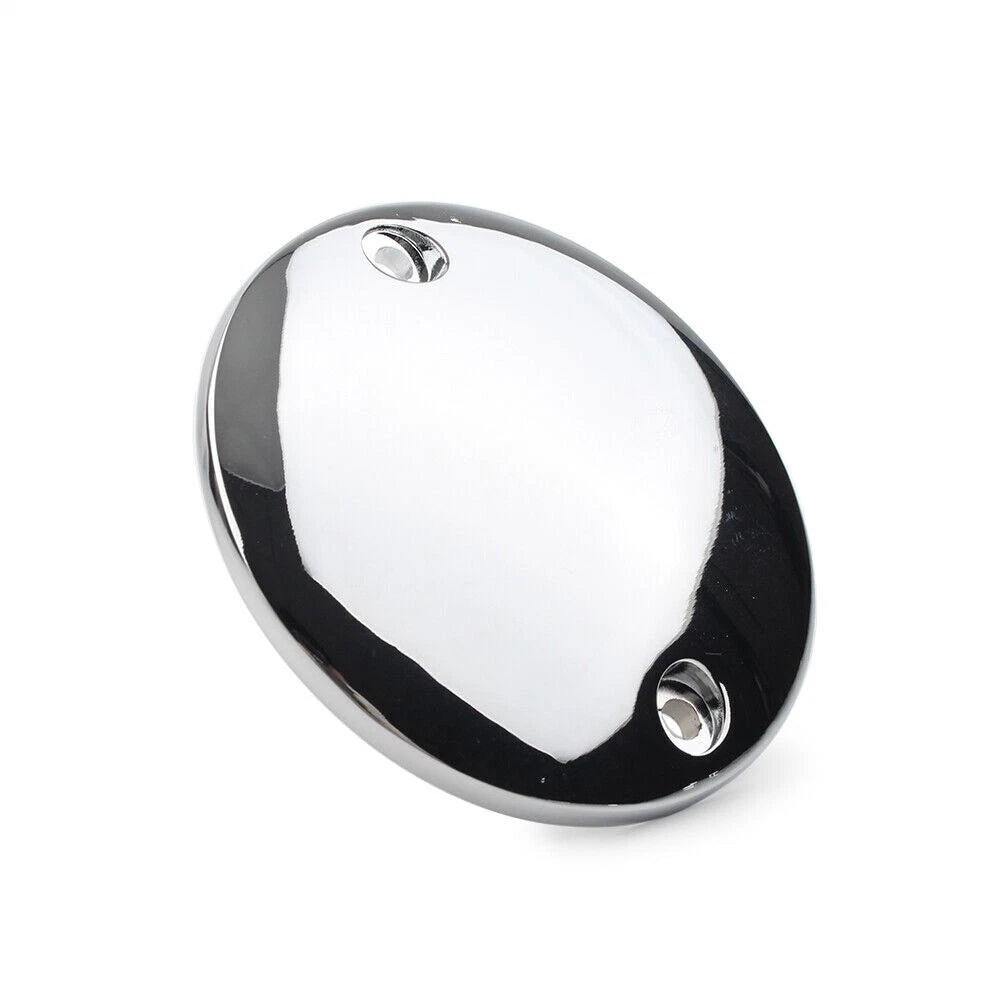 2 Hole Engine Derby Timer Timing Cover Fit For Harley Big Twin  Sportster Chrome