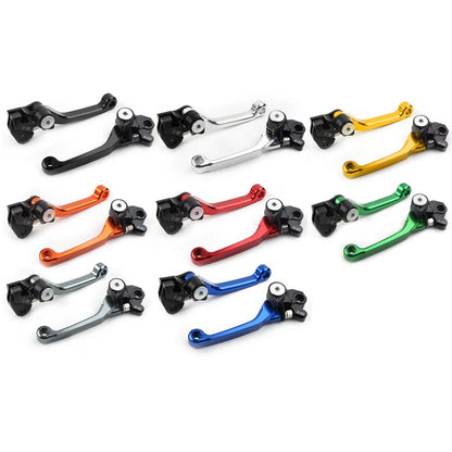 1 Pair CNC Brake Clutch Lever Handle For RMZ450 2005-2019 2020 2021 2022 Golden
