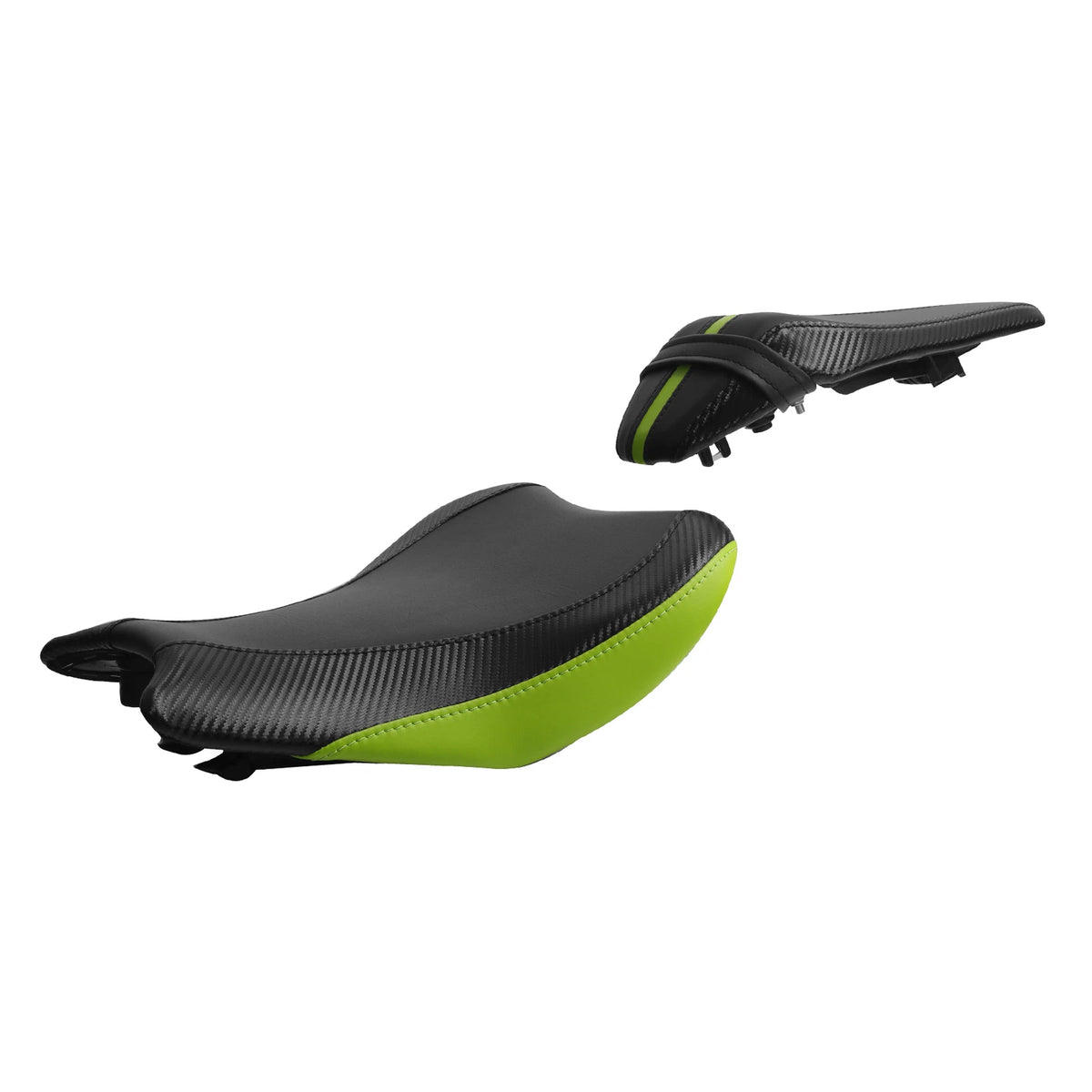 Driver & Passenger Pillion Seat Fit For Kawasaki Z900 2017-2023 2018 Black+Green