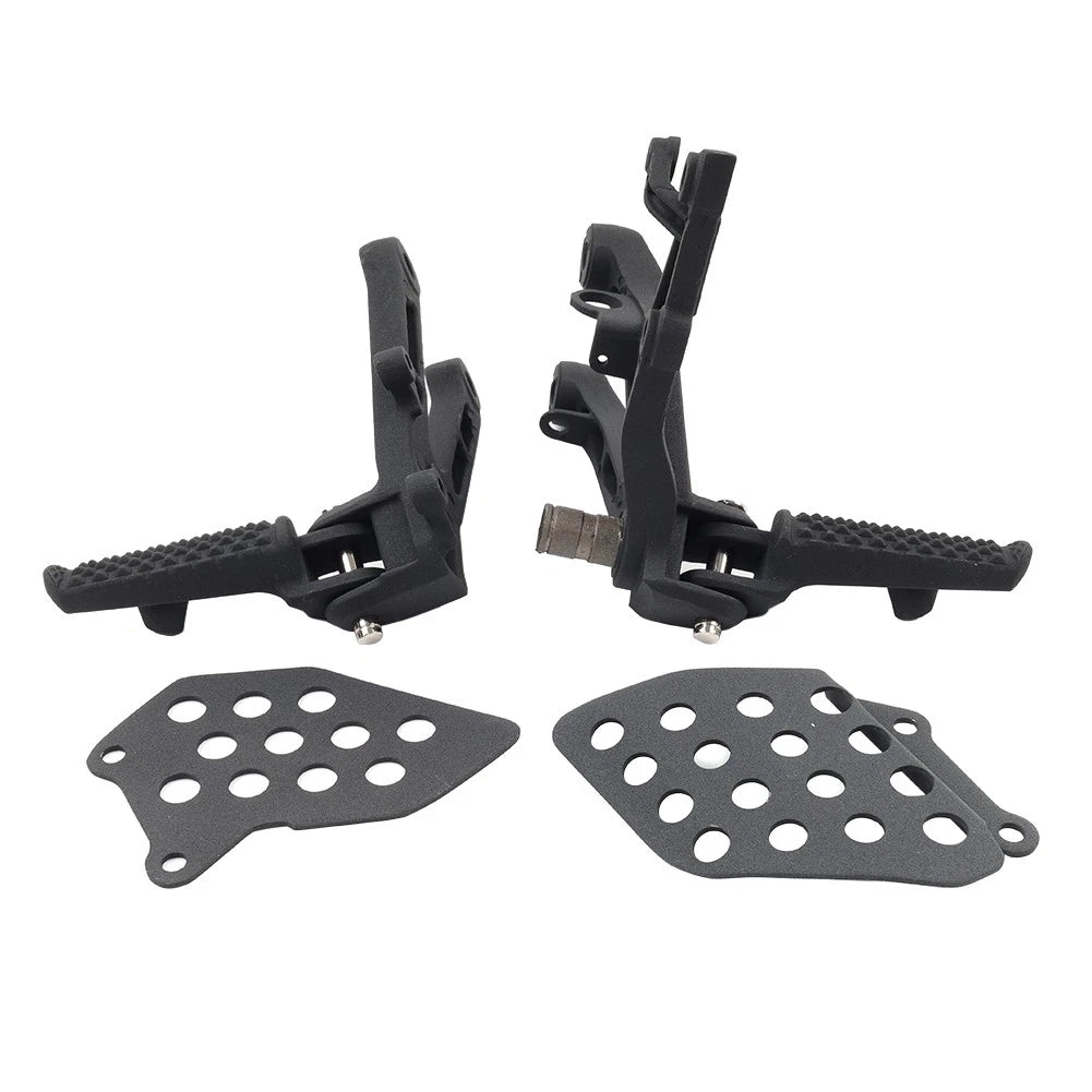 Front Driver Footrest Foot Pegs Bracket Set For Honda CBR600RR CBR 600RR 07-24