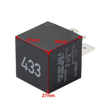 12V #433 Starter Relay For Volkswagen Golf Jetta Passat For Audi A3 3D0951253A