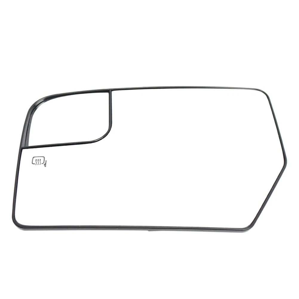 Left Side Mirror Glass Heated Glass With Spotter For Ford Expedition 2012-2017
