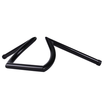 1'' Motorcycle Handlebars Drag Bars Z Bar For Harley Chopper Bobber Cafe Racer
