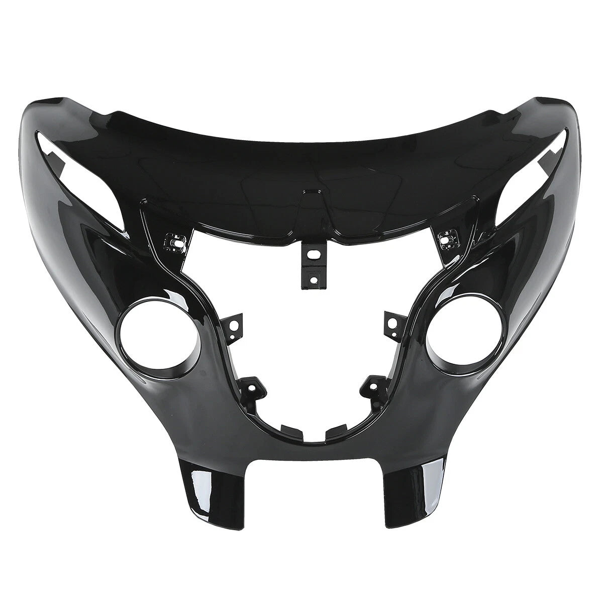Front Outer Fairing &Headlight Bezel For Indian Chieftain Dark Horse 16-18 Black